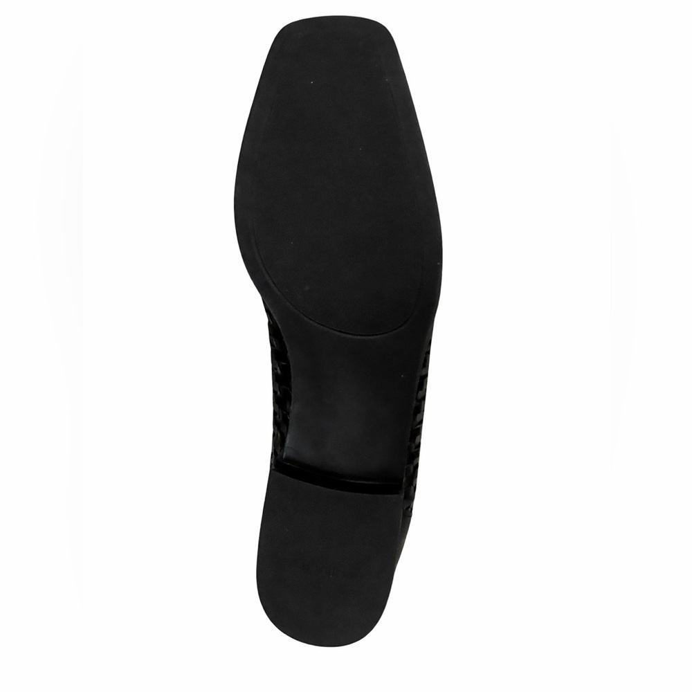 SOUL Naturalizer Bebe Woven Loafers Black Comfort Flats 8N NEW No Tags - Picture 7 of 7